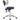 DIR Polaris Rolling Stool - BLACK / 21" - 29" Adjustable Seat Height + 5 Wheel Base