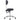 DIR Polaris Rolling Stool - BLACK / 21" - 29" Adjustable Seat Height + 5 Wheel Base