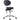 DIR Polaris Rolling Stool - BLACK / 21" - 29" Adjustable Seat Height + 5 Wheel Base