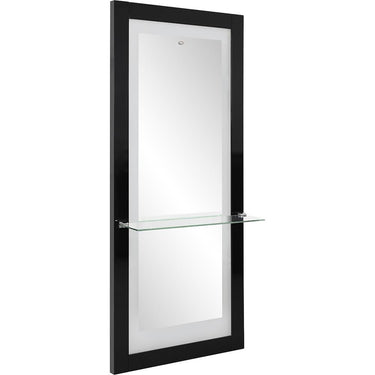 Luna II LED Lighted Hair Salon Station and Wall Mirror by DIR Salon Furniture