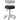 DIR Serene Stool - BLACK / 21" - 28" Adjustable Seat Height + 6 Wheel Base