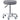 DIR Serene Stool - GRAY / 21" - 28" Adjustable Seat Height + 6 Wheel Base