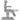 DIR Sydney Medical Chair - 4 Motors with Electrical Hand and Foot Remote Control - Grey / Available in White, Black, Grey and Beige