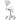 DIR Tao Saddle Stool - WHITE / 21" - 29" Adjustable Seat Height + 6 Wheel Base