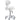 DIR Zen Adjustable Swivel Stool - WHITE / 21" - 28" Adjustable Seat Height + 6 Wheel Base