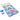 Disinfectable Purple/Blue Sponge Board Nail Files - 100/240 Coarse/Fine - 1" Mini Block / 1,512 Mega Case by DHS Products