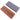 Disinfectable Purple/Orange Sponge Board Nail Files - 100/180 Coarse/Medium - Block Shape 1-3/8&quot; x 3-5/8&quot; / 1,200 Mega Case by DHS Products