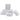 Disposable Mini Blocks - White - 80/150 Grit - 1" x 1" / 1,782 Count