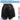 Disposable Single Use Men's Boxers - BLACK / Large-XL / 1 Pack - Individually Wrapped Men's Boxers by Dukal
