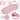 Disposable Spa Eye Mask - Pink - Relaxation & Client Comfort / Case of 200 Masks