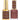 DND DC Duo Gel - #171 Maroon / Soak-Off Gel Polish 0.5 oz. + Nail Lacquer 0.5 oz.