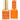 DND DC Duo Gel - #2539 Citrus Affairs / Soak-Off Gel Polish 0.6 oz. + Nail Lacquer 0.6 oz.