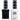 DND Duo - #447 Black Licorice / Soak-Off Gel Polish 0.5 oz. + Nail Lacquer 0.5 oz.