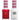 DND Duo - #522 Pomegranate / Soak-Off Gel Polish 0.5 oz. + Nail Lacquer 0.5 oz.