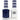 DND Duo - #764 Indigo Wishes / Soak-Off Gel Polish 0.5 oz. + Nail Lacquer 0.5 oz.
