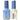 DND Duo GEL Pack - BLUE BELL / 1 Gel Polish 0.47 oz. + 1 Lacquer 0.47 oz. in Matching Color