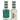 DND Duo GEL Pack - EMERALD STONE / 1 Gel Polish 0.47 oz. + 1 Lacquer 0.47 oz. in Matching Color
