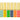 DND Gel Art Liner - Neon Set 6 Colors