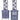 DND Hema Free Duo #266 / 1 Gel Lacquer 0.5 oz. + 1 Lacquer 0.5 oz. Matching Color