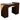 Edita A - Single Manicure Table - Half Marble Top by Deco Salon Furniture
