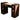 Edita A - Single Manicure Table - Half Marble Top by Deco Salon Furniture