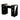 Edita A - Single Manicure Table - Half Marble Top by Deco Salon Furniture