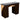 Edita B - Single Manicure Table - Full Marble Top by Deco Salon Furniture