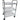 3-Tier Roll About Beauty Cart - Compact Mobile Trolley by Encore