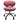 Euro Technician Stool / Available with Manicure Height medium Piston - 15.5" to 25" or Pedicure Height Low Piston - 13" to 16" / Upholstery Black, Brick, Cappuccino, Chocolate, Green, Mocha, Orange, Red, Taupe Beige, Grey, or Rosewood by J&A