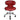 Euro Technician Stool / Available with Manicure Height medium Piston - 15.5" to 25" or Pedicure Height Low Piston - 13" to 16" / Upholstery Black, Brick, Cappuccino, Chocolate, Green, Mocha, Orange, Red, Taupe Beige, Grey, or Rosewood by J&A