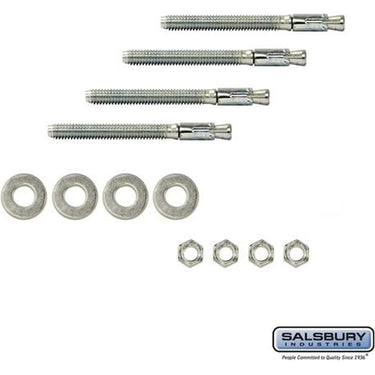 Expansion Wedge Anchor Bench Mounting Kit - to Install Locker Bench to Existing Concrete by Salsbury – Default Title by Salsbury