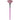 Fantasea 2-Tone Translucent Fan Brush / Pink