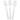 Fantasea White Plastic Spatula 5" / 12 Pack