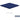 Flat Top Filler - Corner - for Heavy Duty Plastic Locker by Salsbury – Blue by Salsbury (view 3)