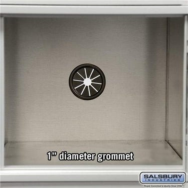 Flexible Grommet for Cell Phone Charging Cables - Factory Installed on Rear of Compartment by Salsbury – Default Title by Salsbury
