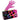 Framar Pink Paws Powder-Free Nitrile Gloves - LARGE / 100 per Box