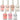 French Collection Nail Lacquers / 7 Color Set by Color Club
