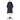 Fromm Apparel Studio Premium Signature Hairstyling Cape - Snap Closure - Black with Triangle Pattern / 58"L x 44"W