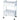 Gisela 2 Shelf + 2 Locking Drawer Beauty Trolley by Silver Spa