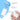 Glacial Bliss Calming Cryo Globes for Facials, Waxing and Other Treatments / 2 Blue Globes