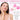Glacial Bliss Calming Cryo Globes for Facials, Waxing and Other Treatments / 2 Pink Globes