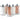 Glass Dispenser Supply Jars / Set Of 6 / 25 oz. Each