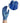 GlovePlus Blue Vinyl Industrial Latex Free Disposable Gloves | Sizes S-XL | 100 Gloves/Box; 10 Boxes/Case = Case of 1,000 by Ammex