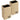 Gold Glitter 6-Tiers Accordion Trays Professional Cosmetic Makeup Train Case by TruCase