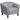Gray Leather Guest Chair / Reception Chair by BIGA