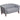 Gray Leather Guest Loveseat / Reception Loveseat by BIGA