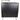 Harlow Glass-Topped Compact Reception Desk / Black Laminate by HANS Equipment