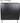 Harlow Glass-Topped Compact Reception Desk / Black Laminate by HANS Equipment
