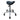 HBNY Dennis Small Saddle Stool / Black (ST03)