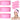 High-Quality Adjustable Length Disposable Headbands for Professional Use - Ideal for Injectables, Spas, Salons, Skincare, and Makeup Applications - Pink / 2.5" Wide X 18-28" Long / Case of 256 - Individually Wrapped